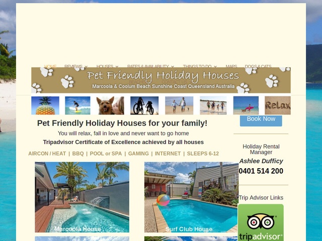 http://www.petfriendlyholidayhouses.com.au/