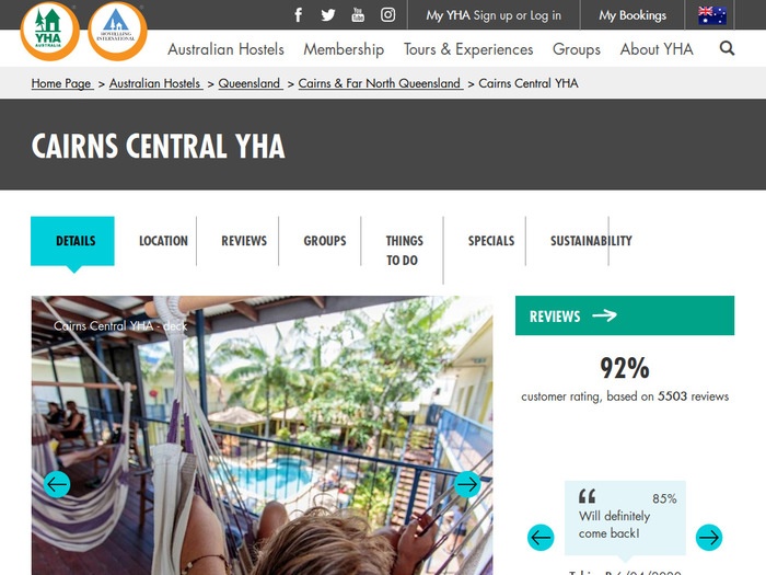http://www.yha.com.au/hostels/qld/cairns-and-far-north-queensland/cairns-backpackers-hostel/