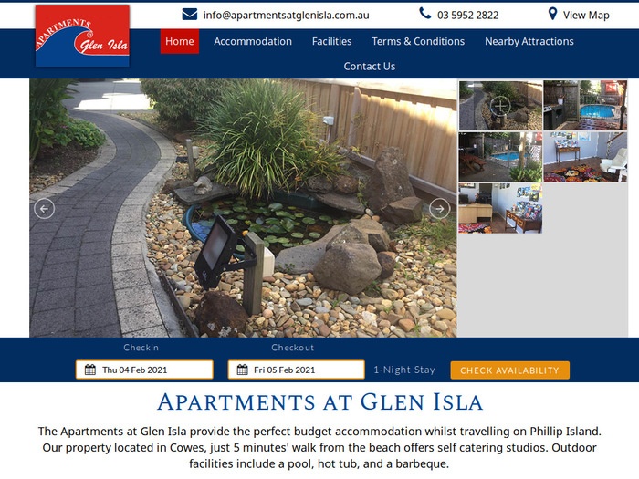 http://www.apartmentsatglenisla.com.au