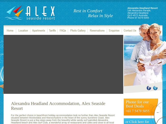 http://www.alexseasideresort.com.au/