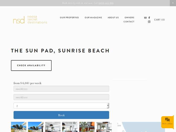 http://www.noosasecretdestinations.com.au/thesunpad