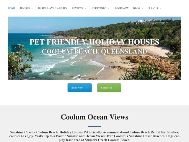 http://coolumsunshinecoastpetfriendlyholidayhouse.com.au/