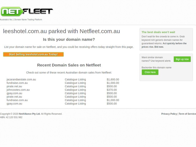 http://www.leeshotel.com.au/