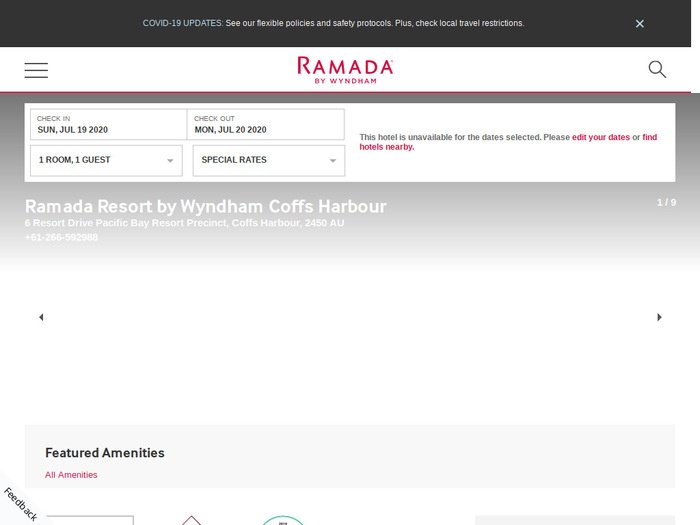 http://www.wyndhamhotels.com/ramada/coffs-harbour-australia/ramada-resort-coffs-harbour/overview