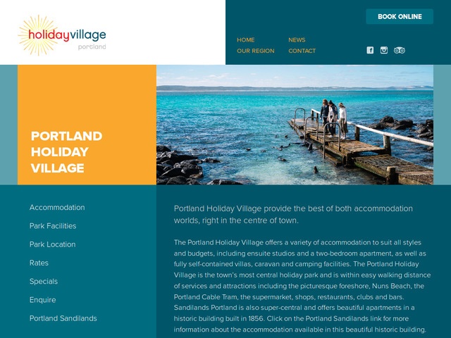 http://www.holidayvillage.com.au/Portland/