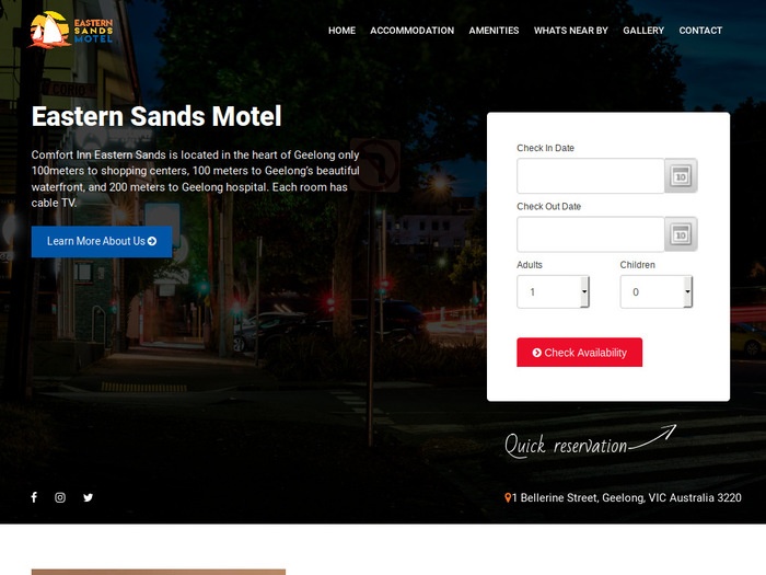 http://easternsandsmotel.com.au