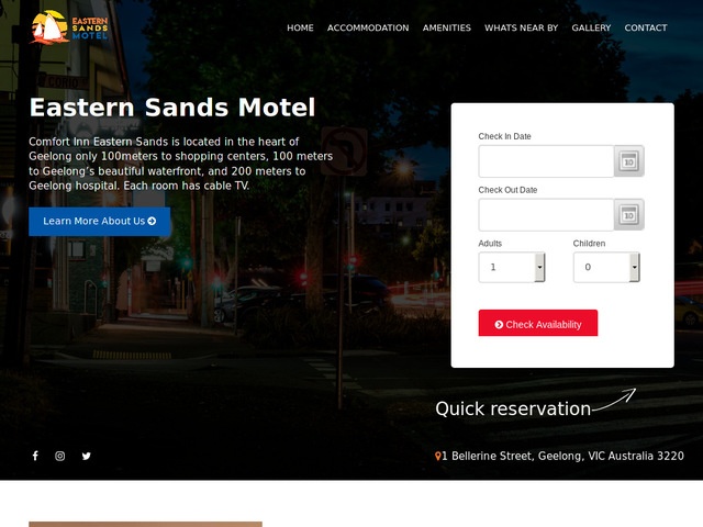 http://easternsandsmotel.com.au