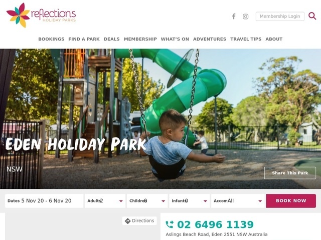http://reflectionsholidayparks.com.au/park/eden/?utm_source=eden&utm_medium=gmb-listing&utm_campaign=gmb