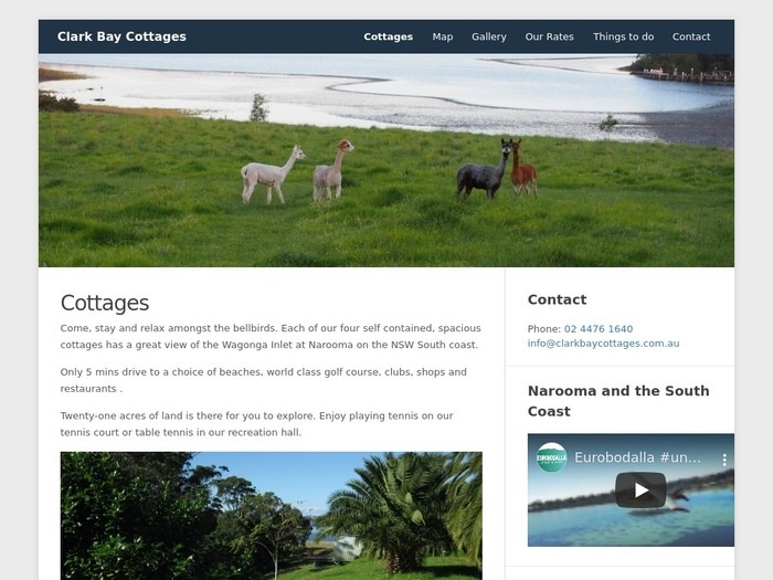 http://clarkbaycottages.com.au/