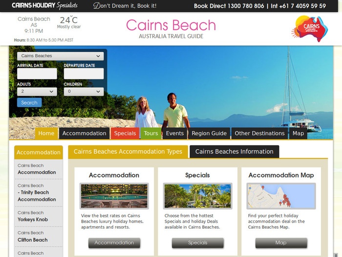 http://www.cairnsbeachaccommodation.com.au/