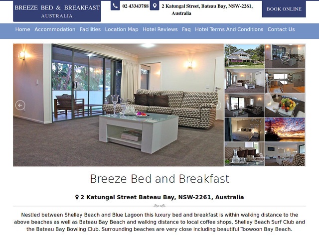 http://www.breezebedandbreakfast.com.au