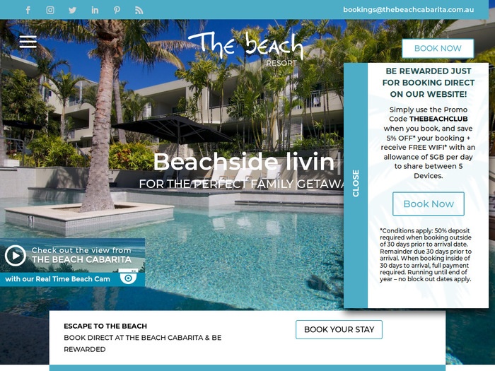 http://thebeachcabarita.com.au/