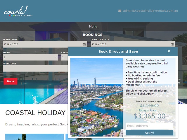 http://coastalholidayrentals.com.au/