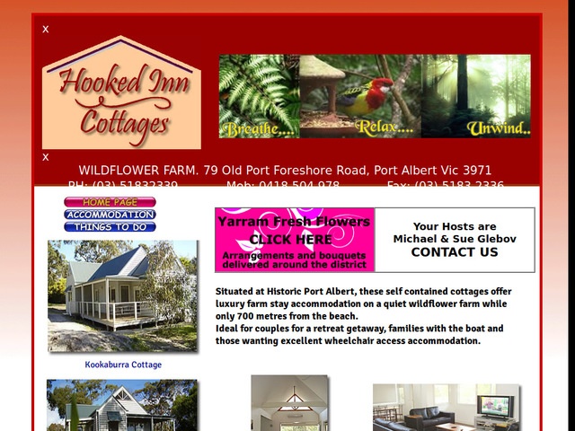 http://www.hookedinncottages.com.au