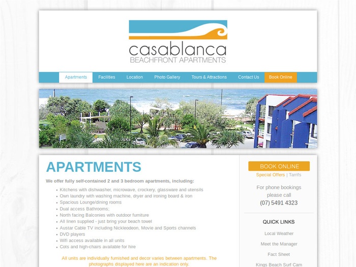 http://www.casablancaonkings.com.au/apartments.html