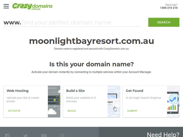 http://www.moonlightbayresort.com.au